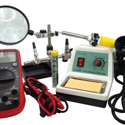 Starterspakket met soldeerstation & multimeter