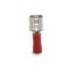 Ohmeron 6,3x0,8mm Rood - 100 stuks