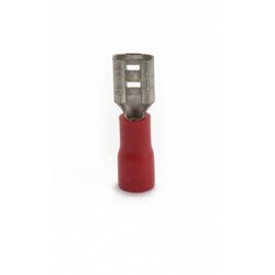 Ohmeron 4,8x0,8mm Rood - 100 stuks
