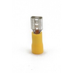 Ohmeron 6,3x0,8mm Geel - 100 stuks