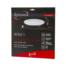 Audio Dynavox Dynavox APM-1 Acrylic Draaitafelmat Wit
