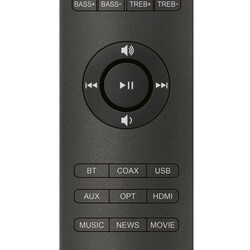 Audio Dynavox Dynavox DA-300 compacte versterker zwart met HDMI ARC