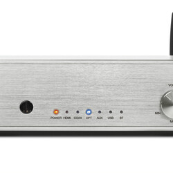Audio Dynavox Dynavox DA-300 compacte versterker zilver met HDMI ARC