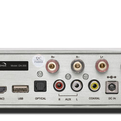Audio Dynavox Dynavox DA-300 compacte versterker zilver met HDMI ARC