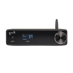 Audio Dynavox DA-200 versterker + USB-DAC zwart