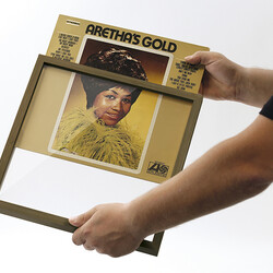 Audio Dynavox Dynavox platenhoes wissellijst CF1 bamboe donkerbruin