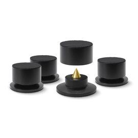 Audio Dynavox BA-4 high-end voetenset  4 delig zwart