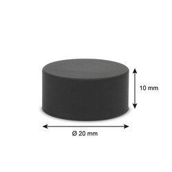 Audio Dynavox Dynavox siliconen elastomeer demper EDZ20, set van 4, ronde vorm