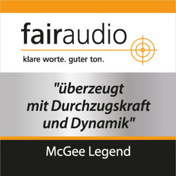 Audio McGee McGee Legend versterker zwart
