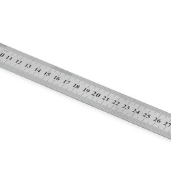 RVS liniaal 30cm-10 stuks