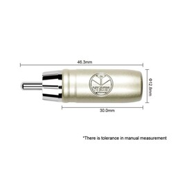 Kirlin 2x cinch mannelijk 2x cinch mannelijk - 10 meter