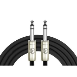 Kirlin 6,3mm stereo mannelijk <-> 6,3mm stereo mannelijk 2,0m