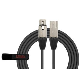 Kirlin XLR kabel (M) - XLR (F) 3mtr