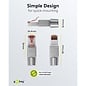 Cat6 STP-shielded RJ45 connector - voor montage zonder gereedschap
