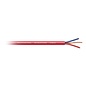 Mikrofoonkabel 50 m rood Cavi