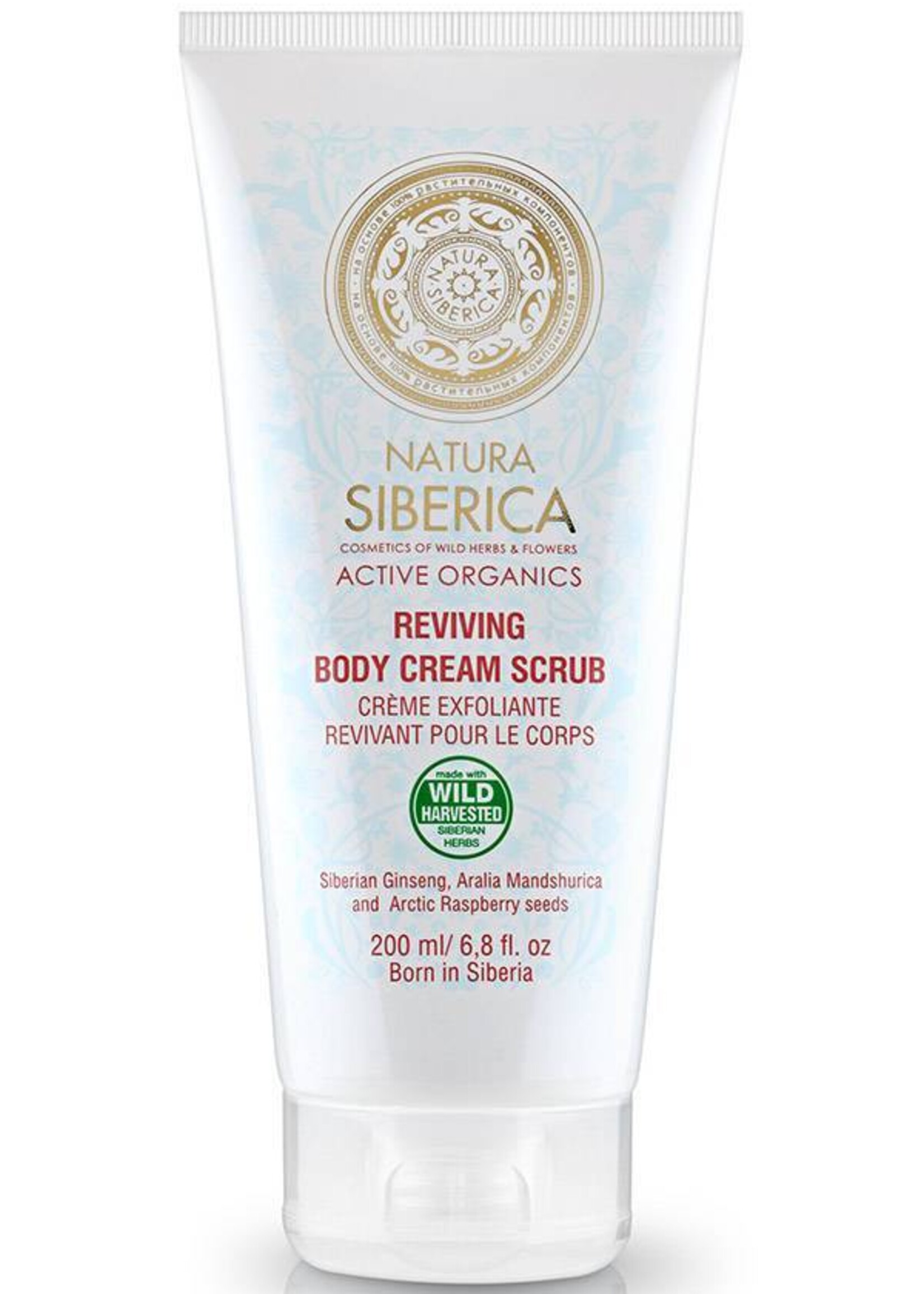 Natura Siberica Reviving Body Cream Scrub 200 ml