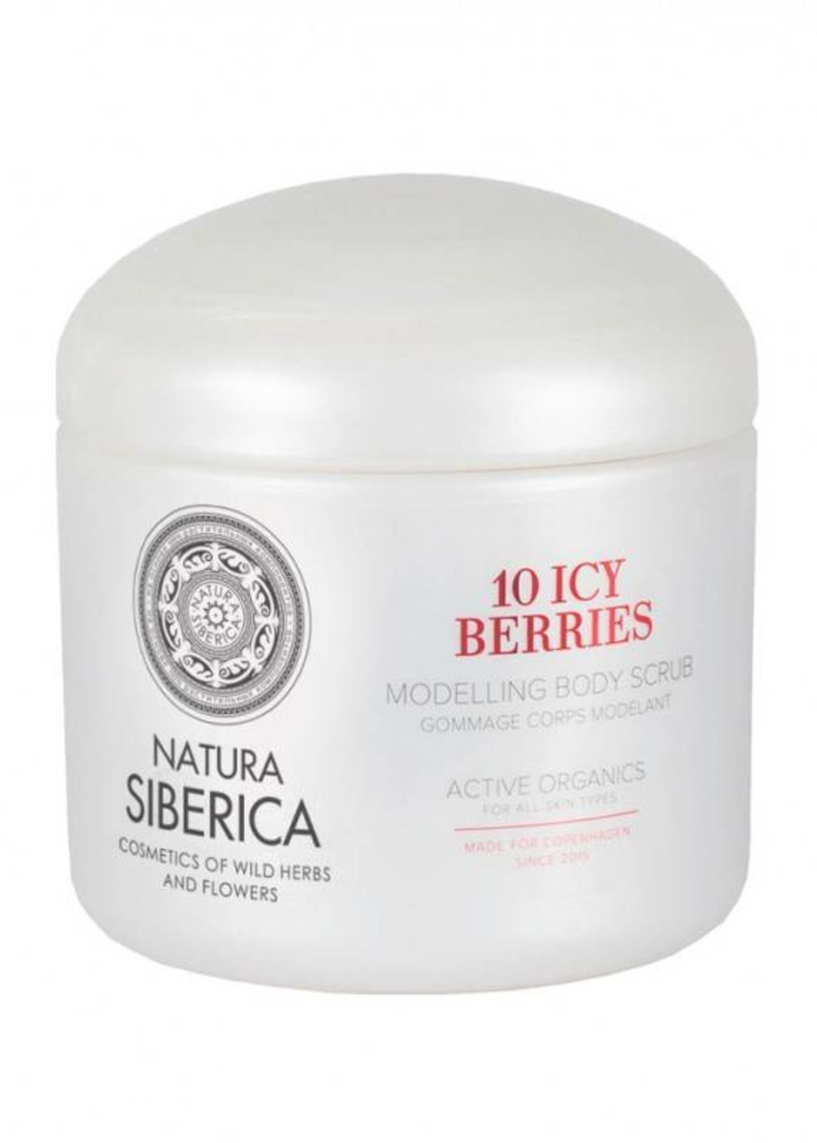 Natura Siberica 10 icy berries body scrub, 370ml