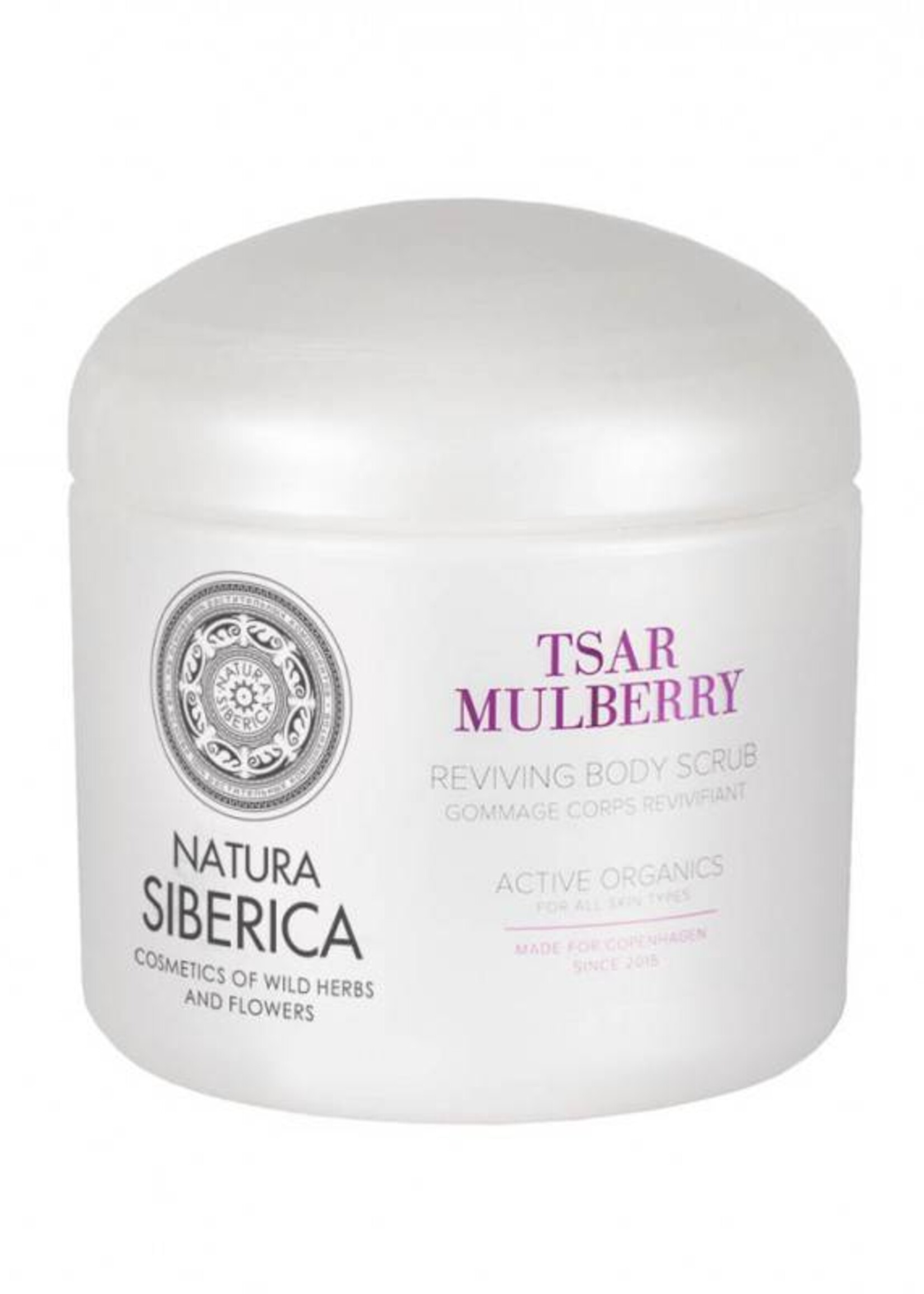 Natura Siberica Tsar mulberry body scrub, 370ml