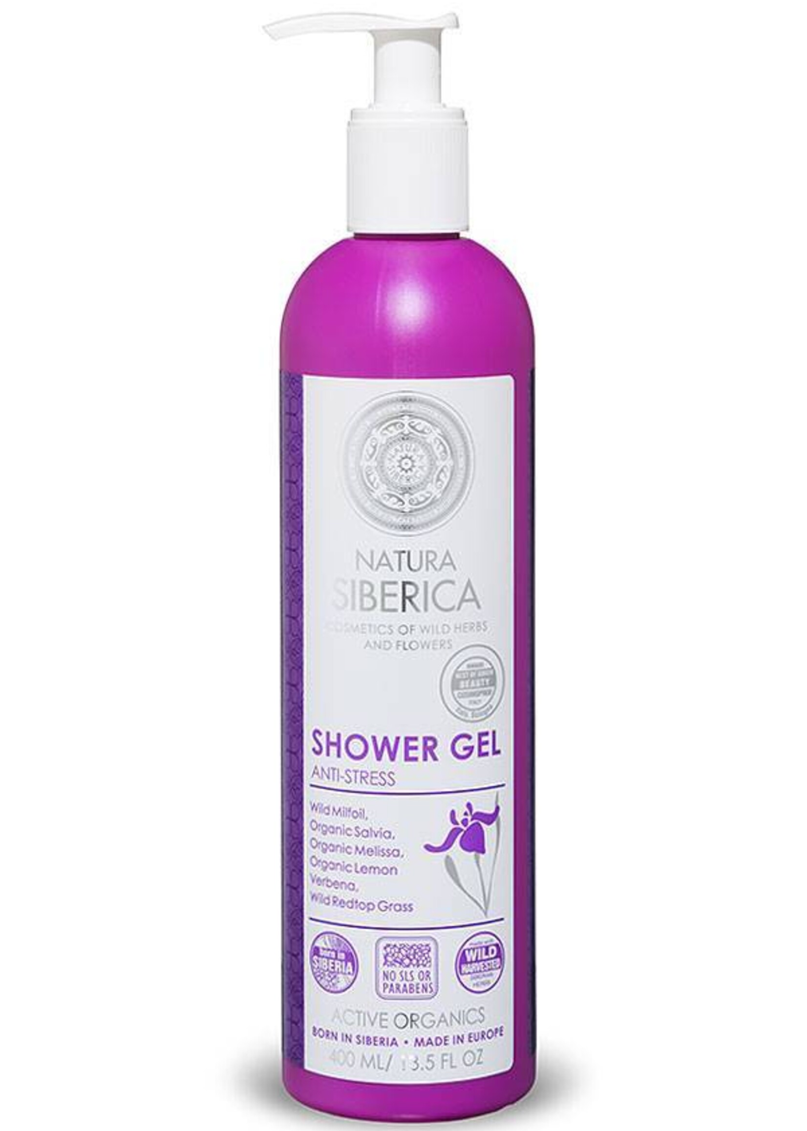 Natura Siberica Shower Gel Firming Skin Anti-Stress 400 ml
