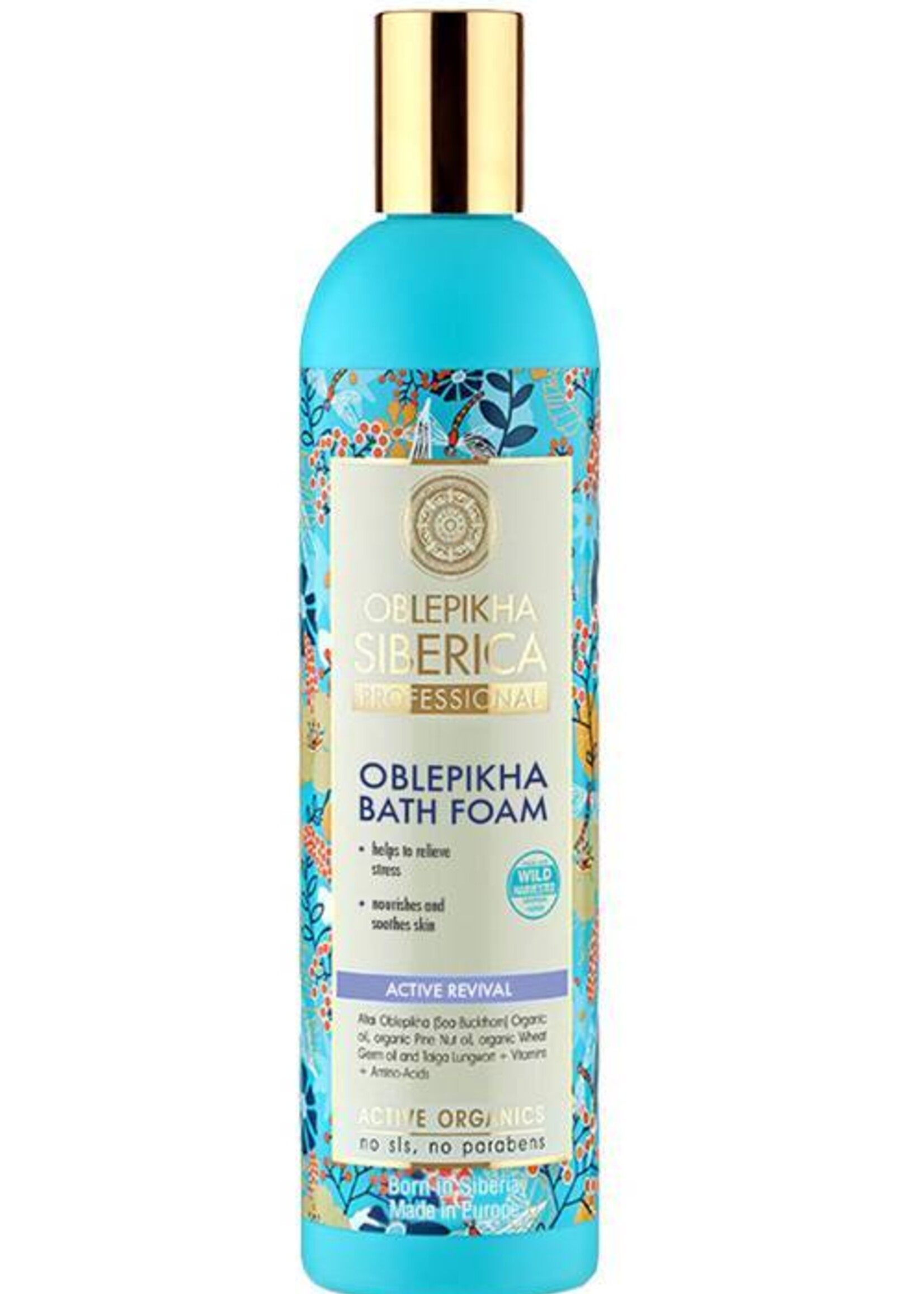 Natura Siberica Oblepikha Bath Foam "Active Revival" 550 ml