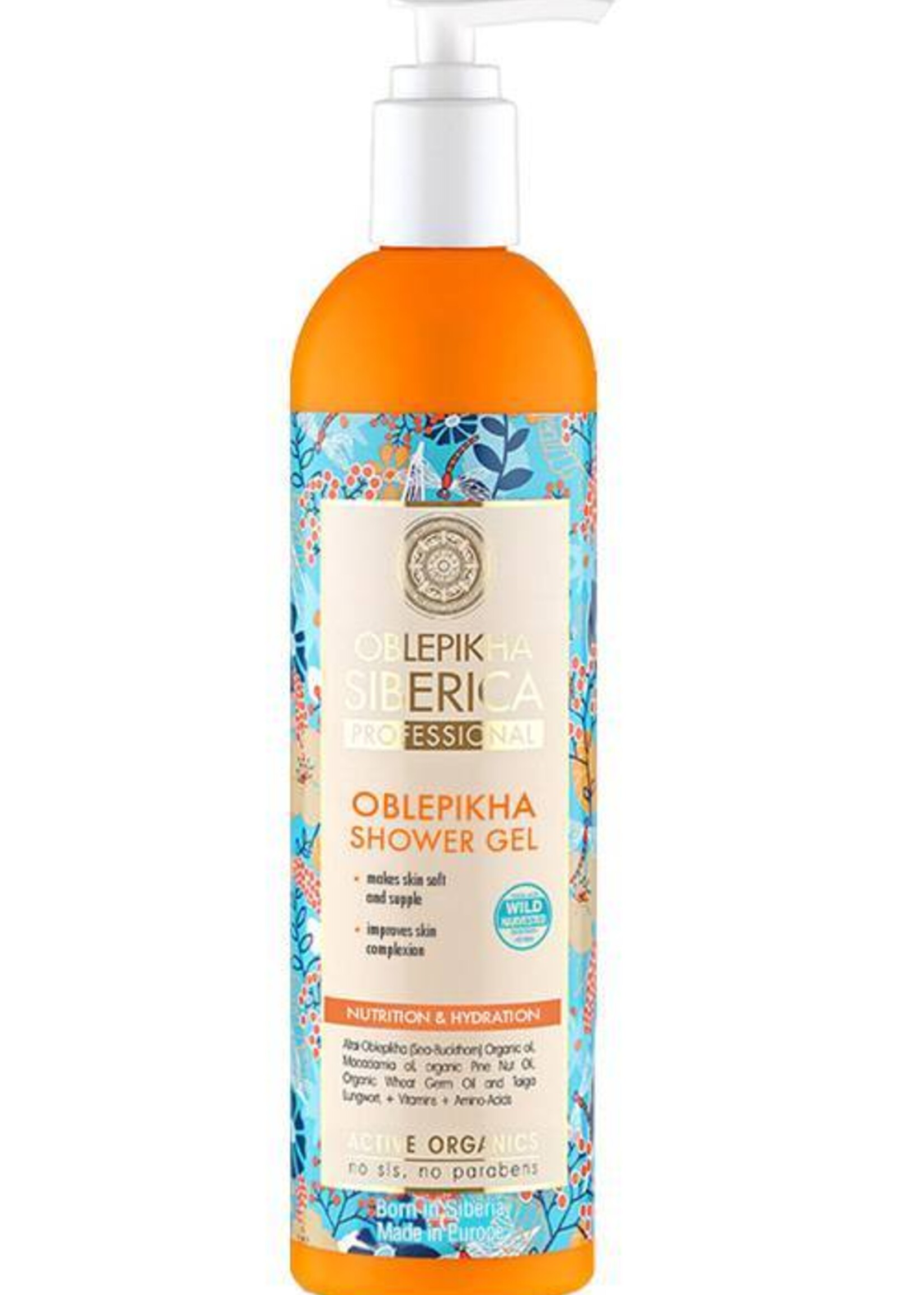 Natura Siberica Oblepikha Shower Gel "Intensive Nutrition & Hydration" 400 ml