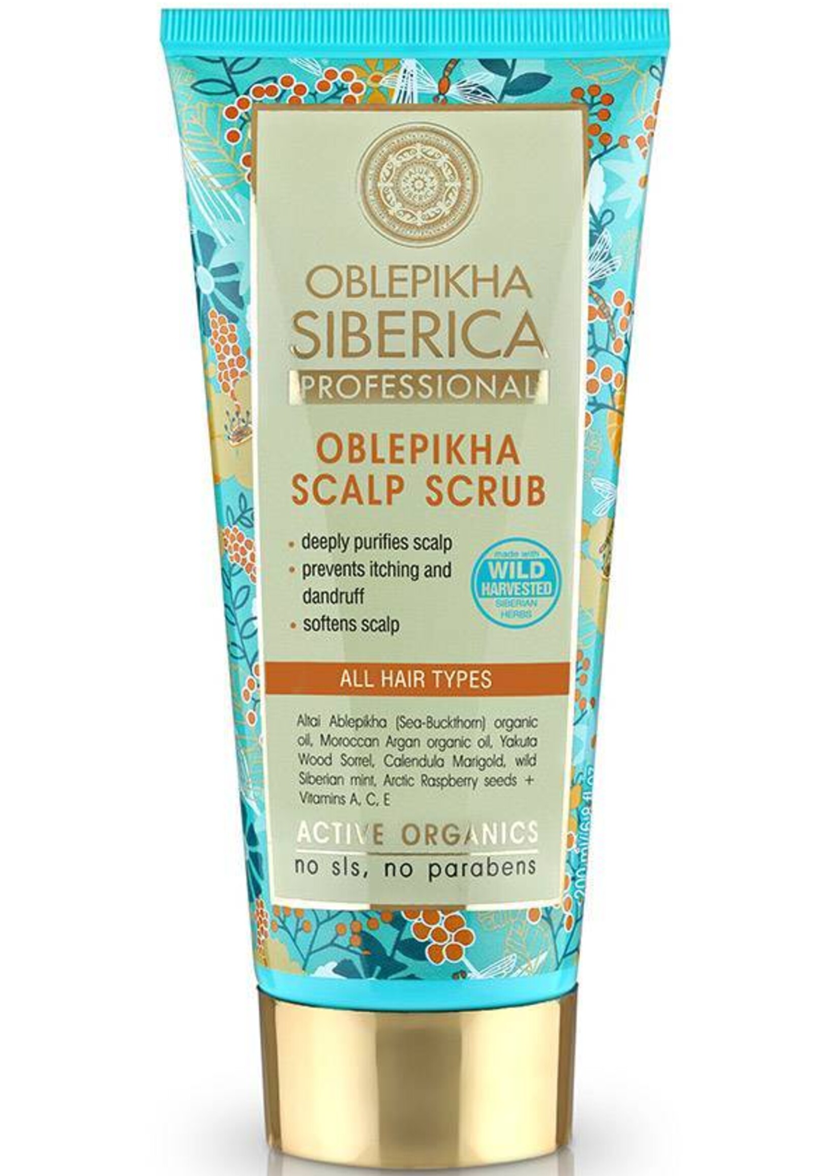 Natura Siberica Oblepikha Scalp Scrub ( All hair Types ) 200 ml