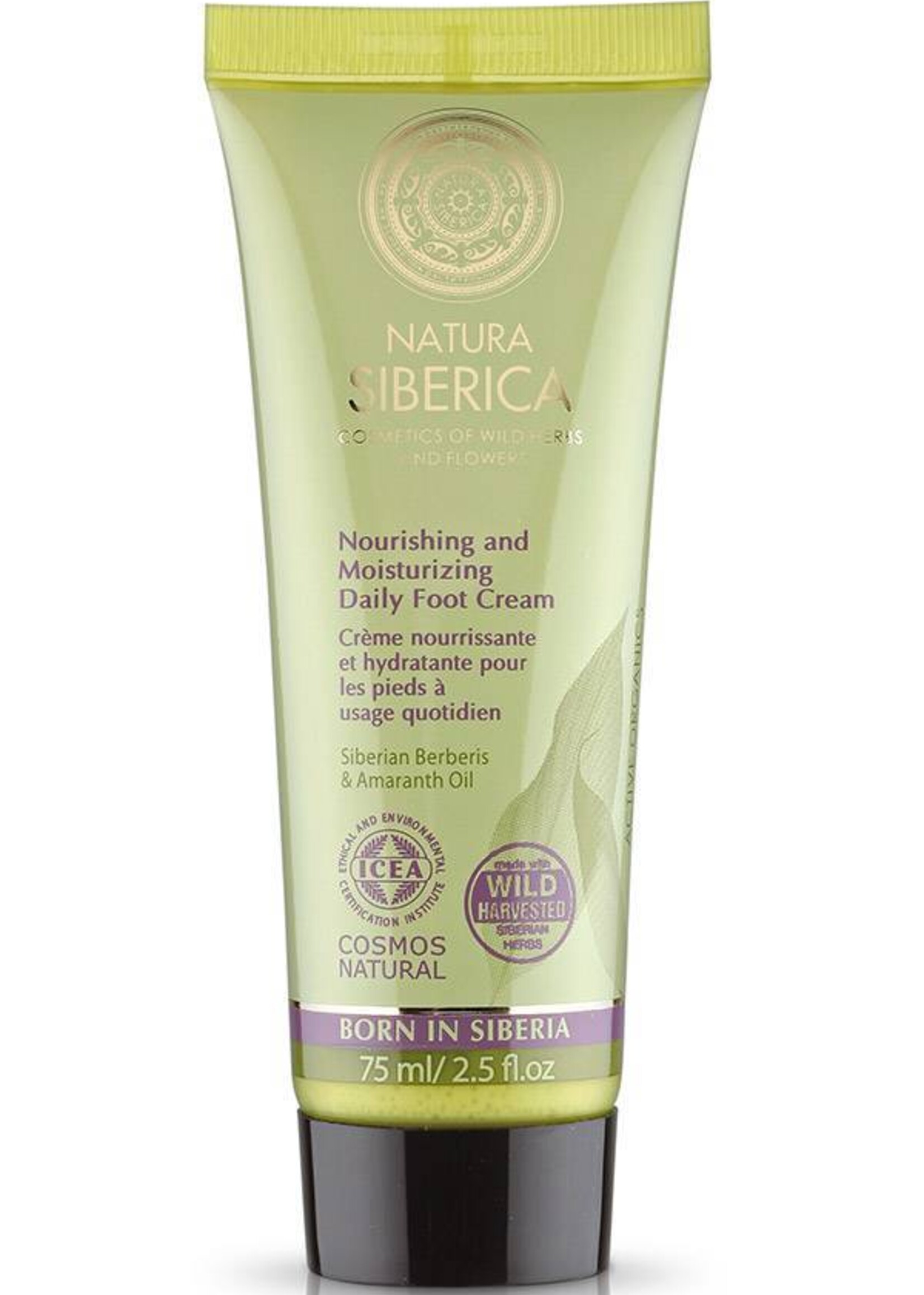 Natura Siberica Nourishing and Moisturizing Daily Foot Cream 75 ml