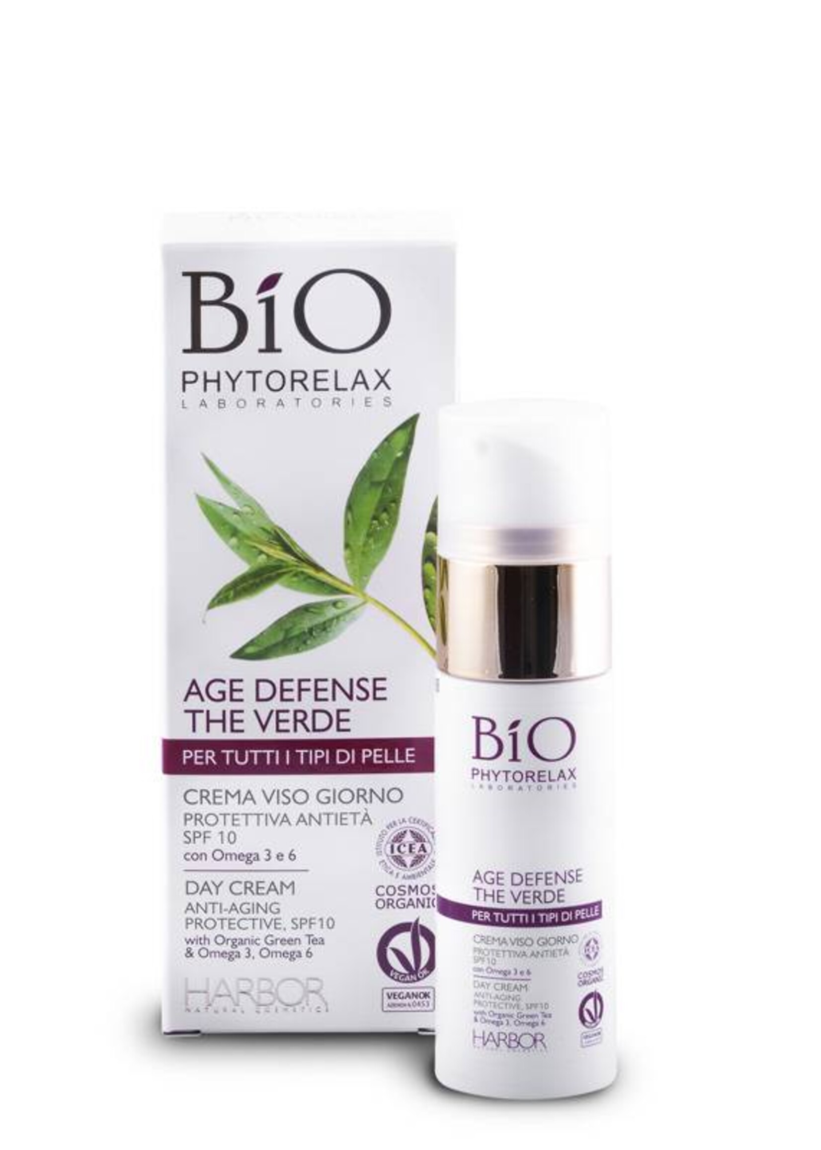 Phytorelax Bio Green Tea Age Defense Day Cream Spf10