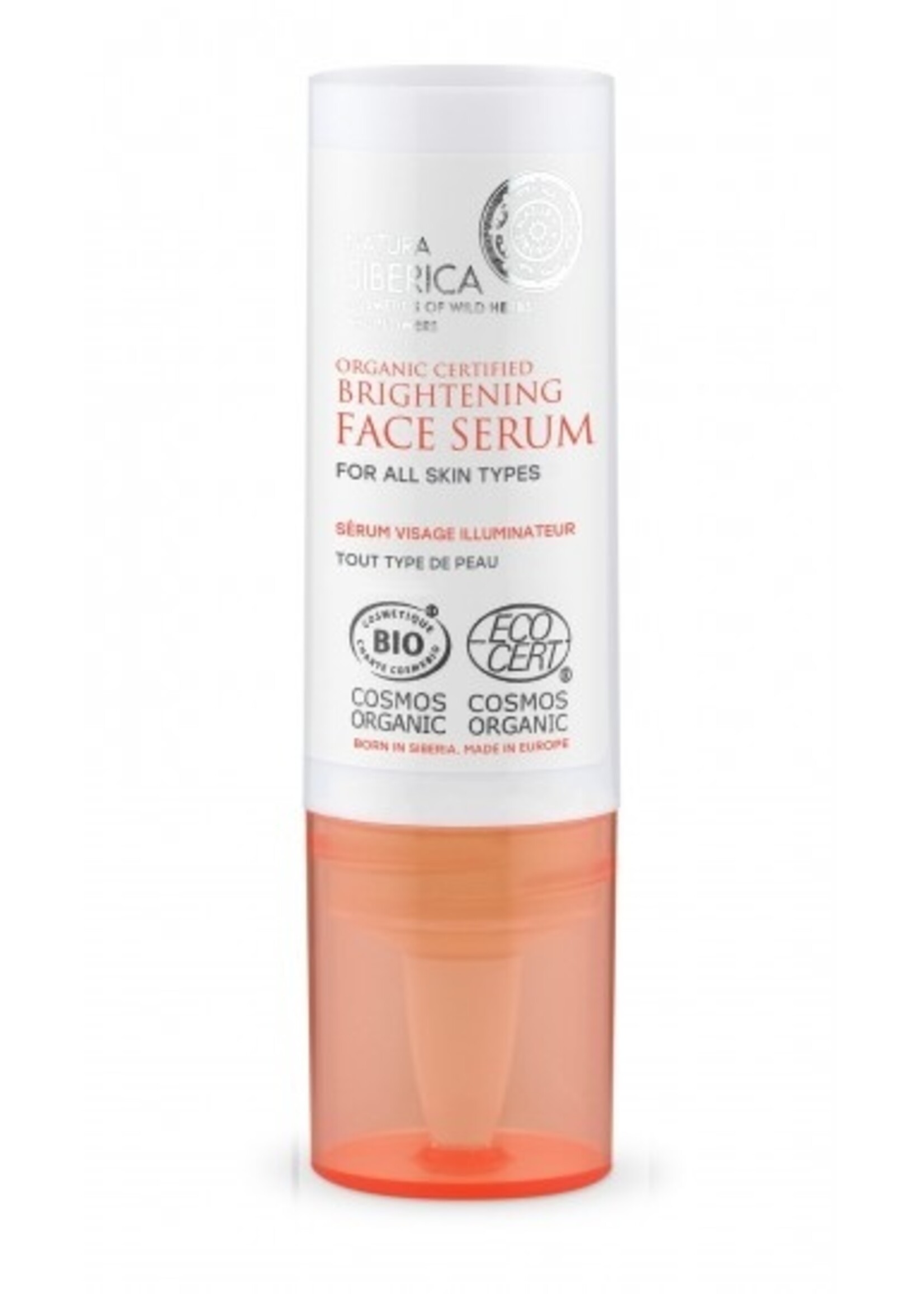 Natura Siberica Brightening Face Serum for all skin types 15ml
