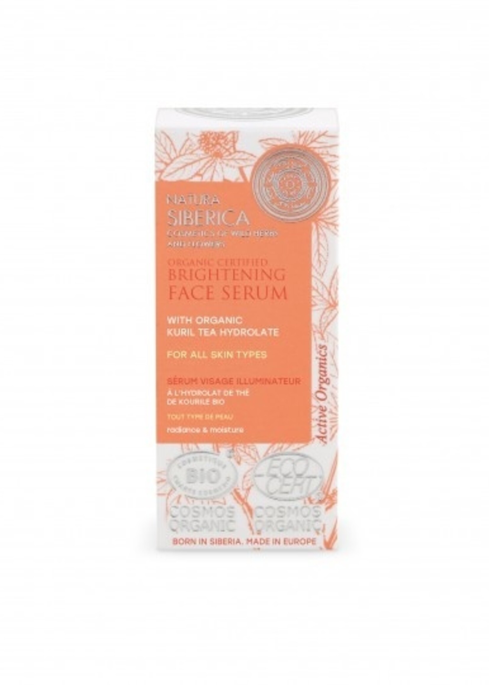 Natura Siberica Brightening Face Serum for all skin types 15ml