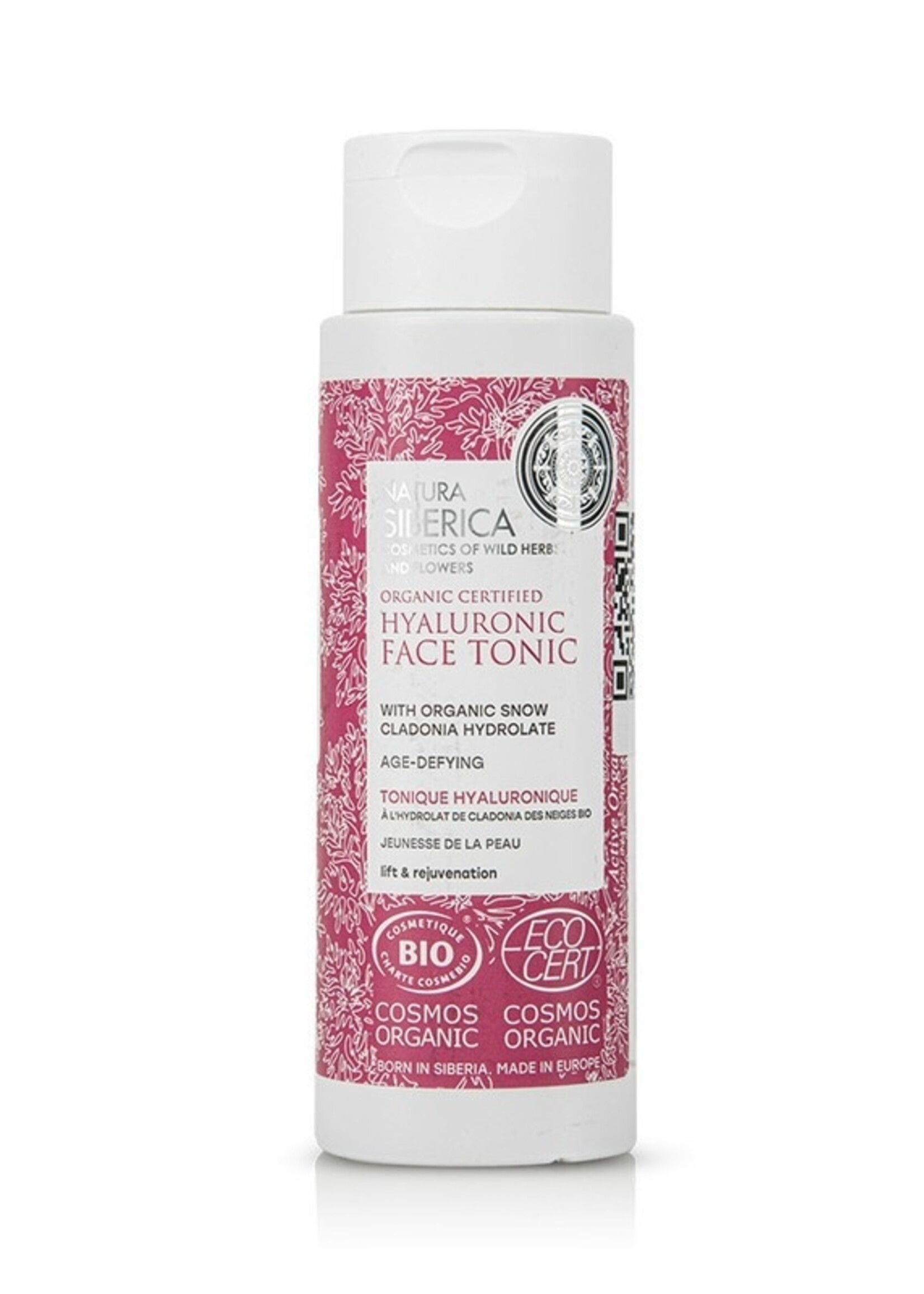 Natura Siberica Organic Certified Hyaluronic Face Tonic - Age Defying 150ml