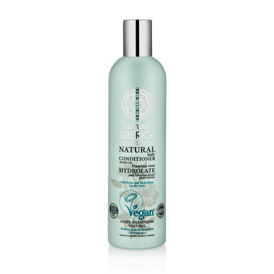 Natura Siberica Certified Organic Conditioner Nutrition And Hydration For Dry Hair 400ml.