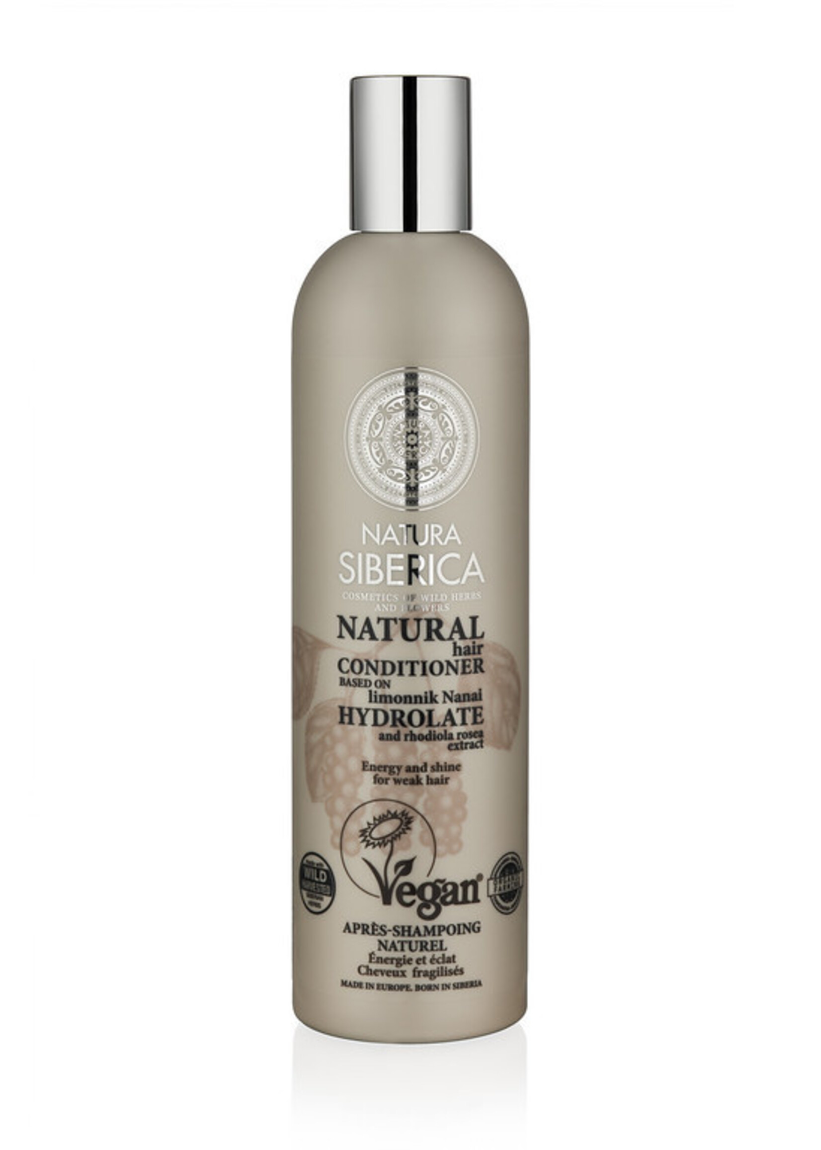 Natura Siberica Natura Siberica Certified Organic Conditioner Energy And Shine For Weak Hair 400ml.