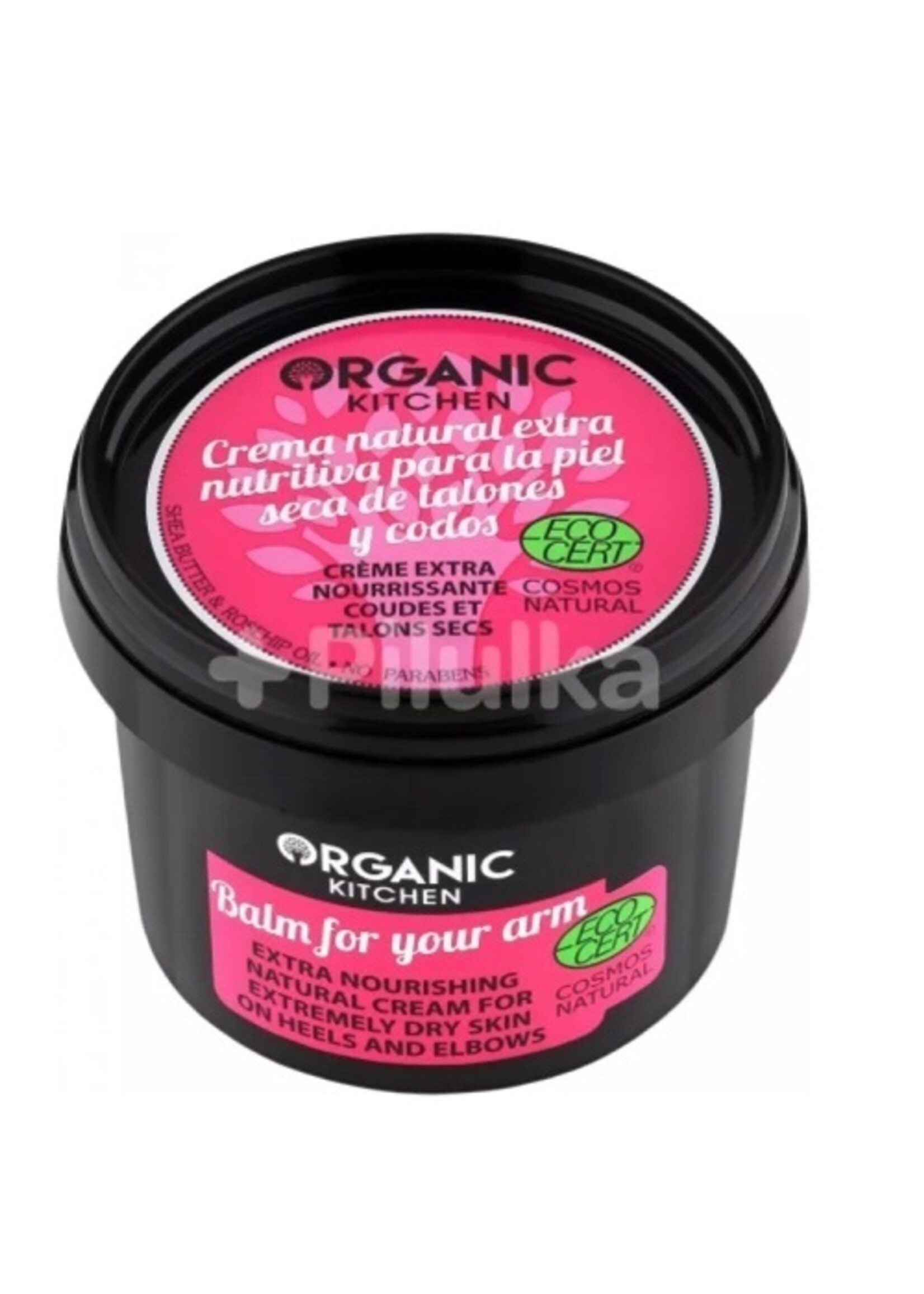 Organic Kitchen Ellenbogen- und Fersencreme für trockene Haut Balsam für den Arm 100ml