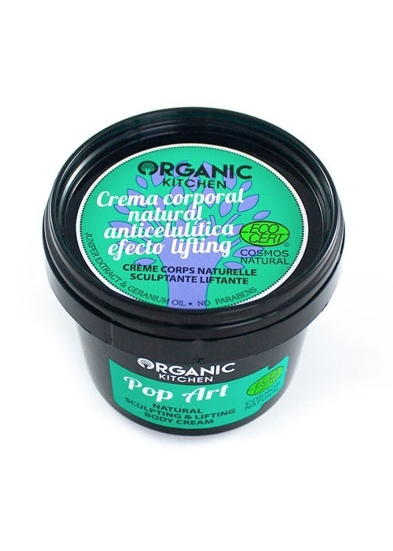 Organic Kitchen Pop Art Natürliche Körperformungs- und Liftingcreme, 100ml