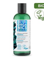 Detox Organics Biologisch gecertificeerde hydratatie en volume shampoo, 260 ml