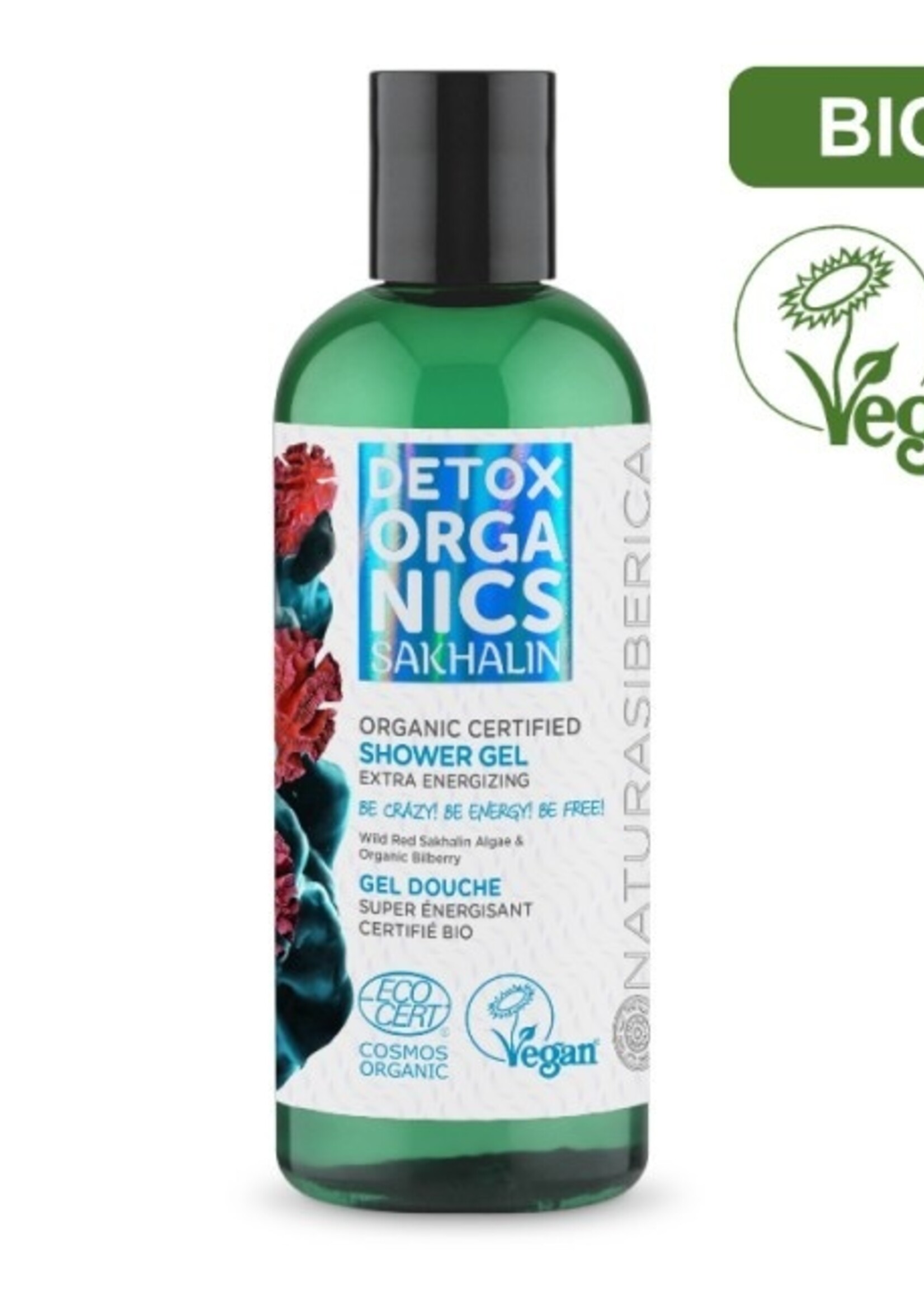 Detox Organics Super Energizing Douche Gel - biologisch gecertificeerd