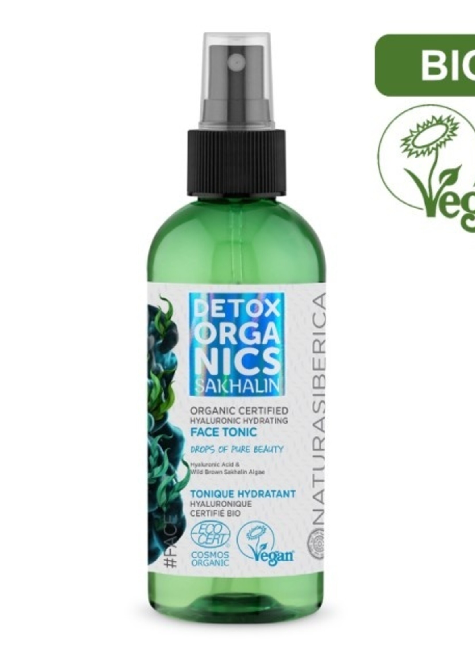 Detox Organics Hyaluronsäure-Feuchtigkeitswasser - bio-zertifiziert