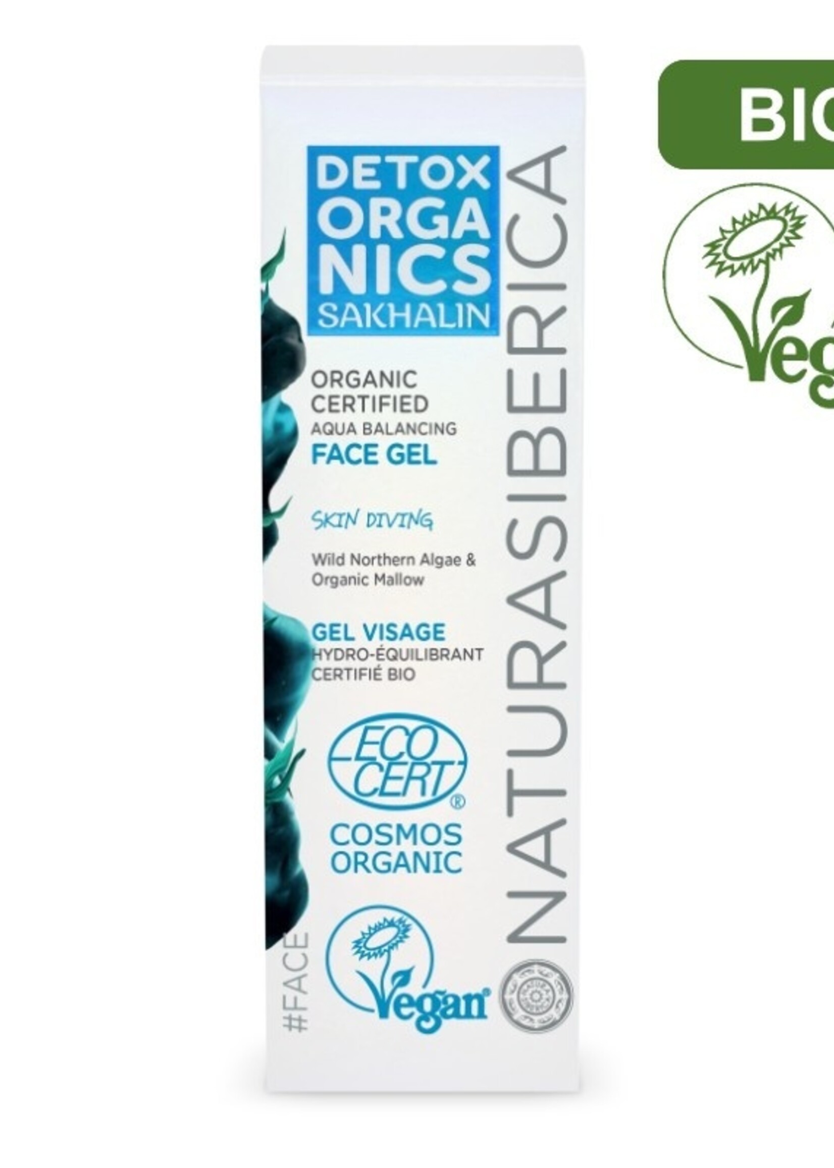 Detox Organics Hydro-balancierendes Gel - bio-zertifiziert