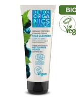 Detox Organics Schuimende reinigingscrème - biologisch gecertificeerd