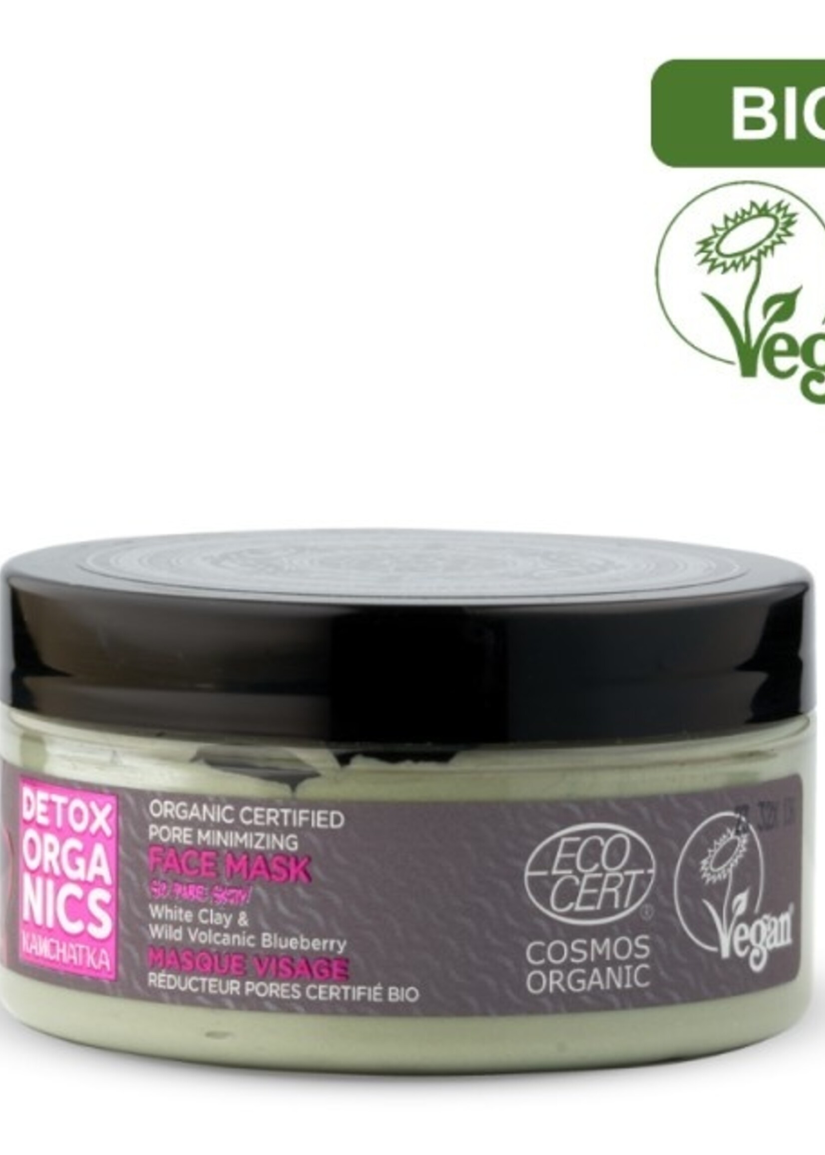 Detox Organics Poriën-reducerend masker - biologisch gecertificeerd