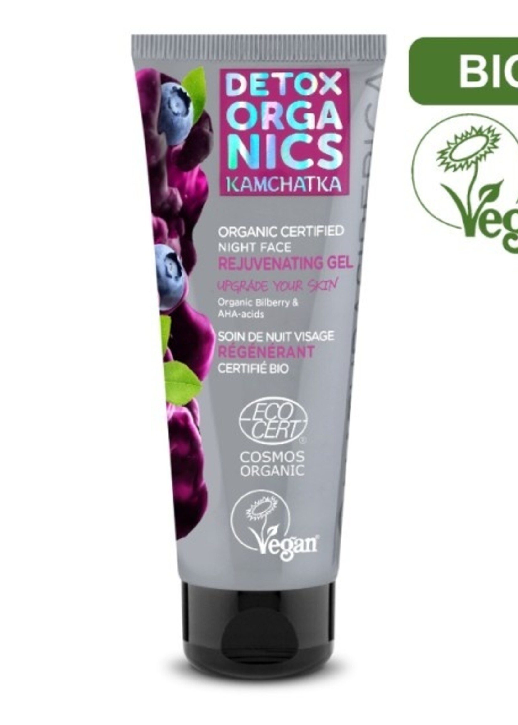 Detox Organics Regenerierende Nachtpflege - bio-zertifiziert