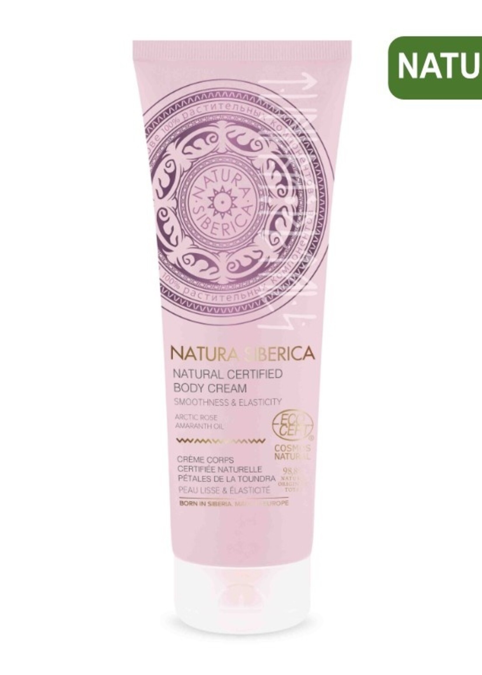 Natura Siberica Lichaamscrème met Toendra bloemblaadjes, 200 ml