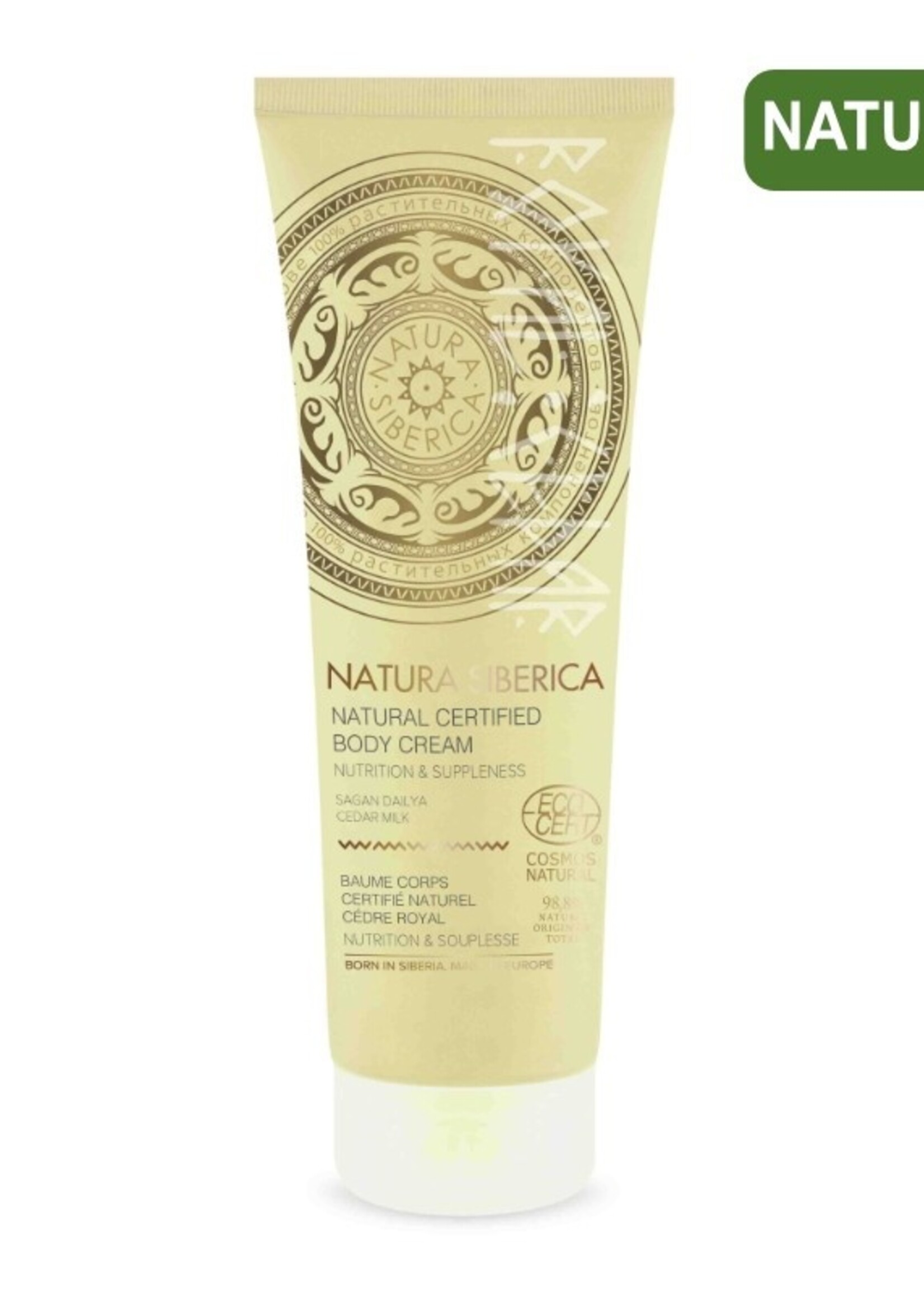 Natura Siberica Royal cedar natuurlijke lichaamsbalsem, 200 ml