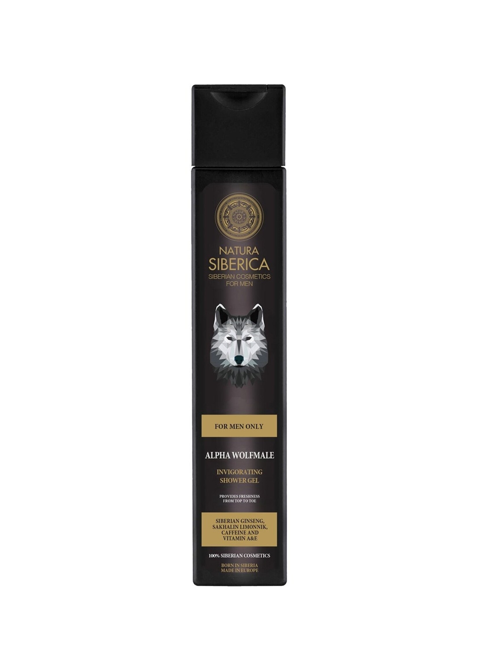 Natura Siberica Alpha Wolfmale Erfrischendes Duschgel 250ml