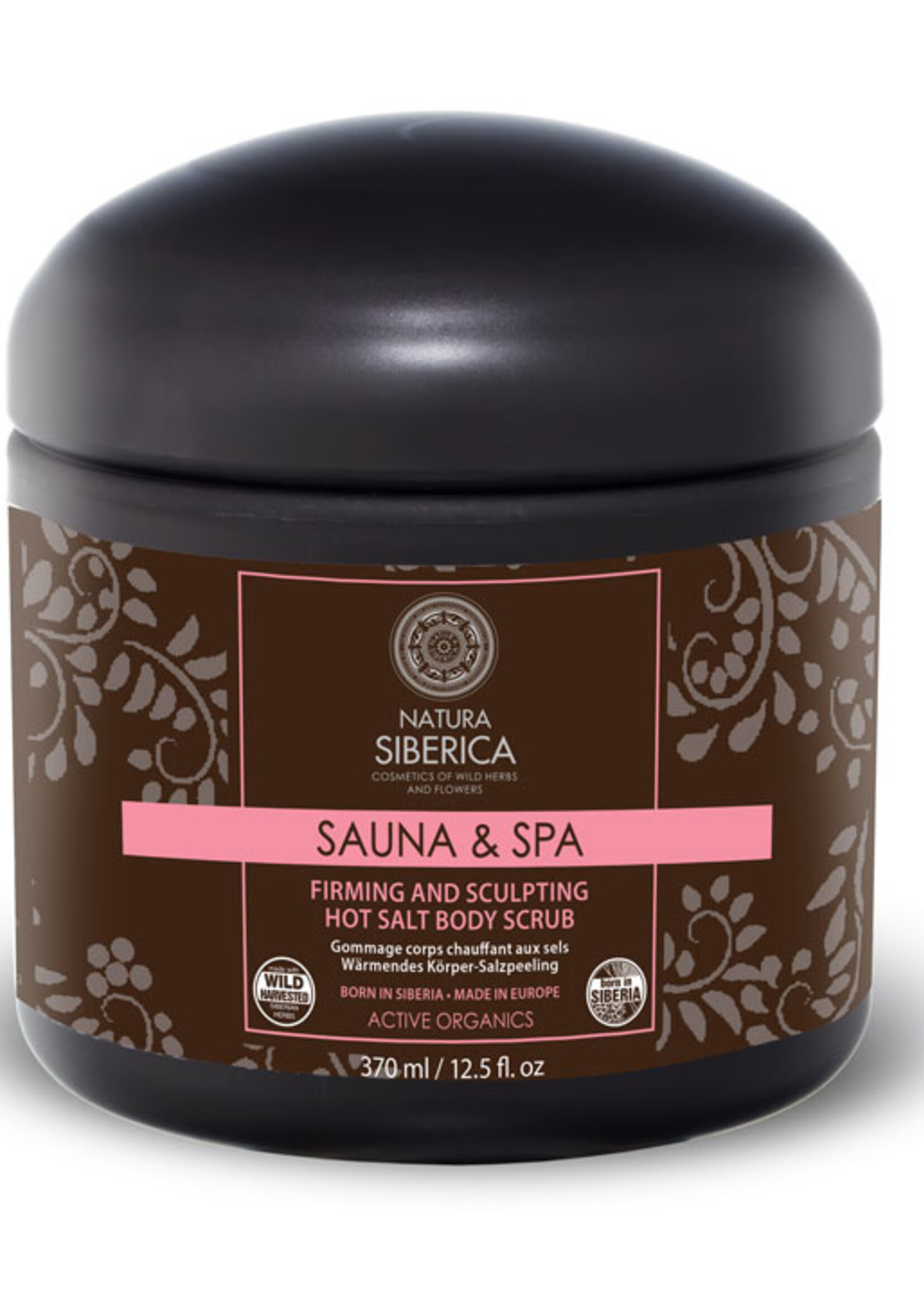 Natura Siberica Firming & Sculpting  Hot Salt Body Scrub 370ml