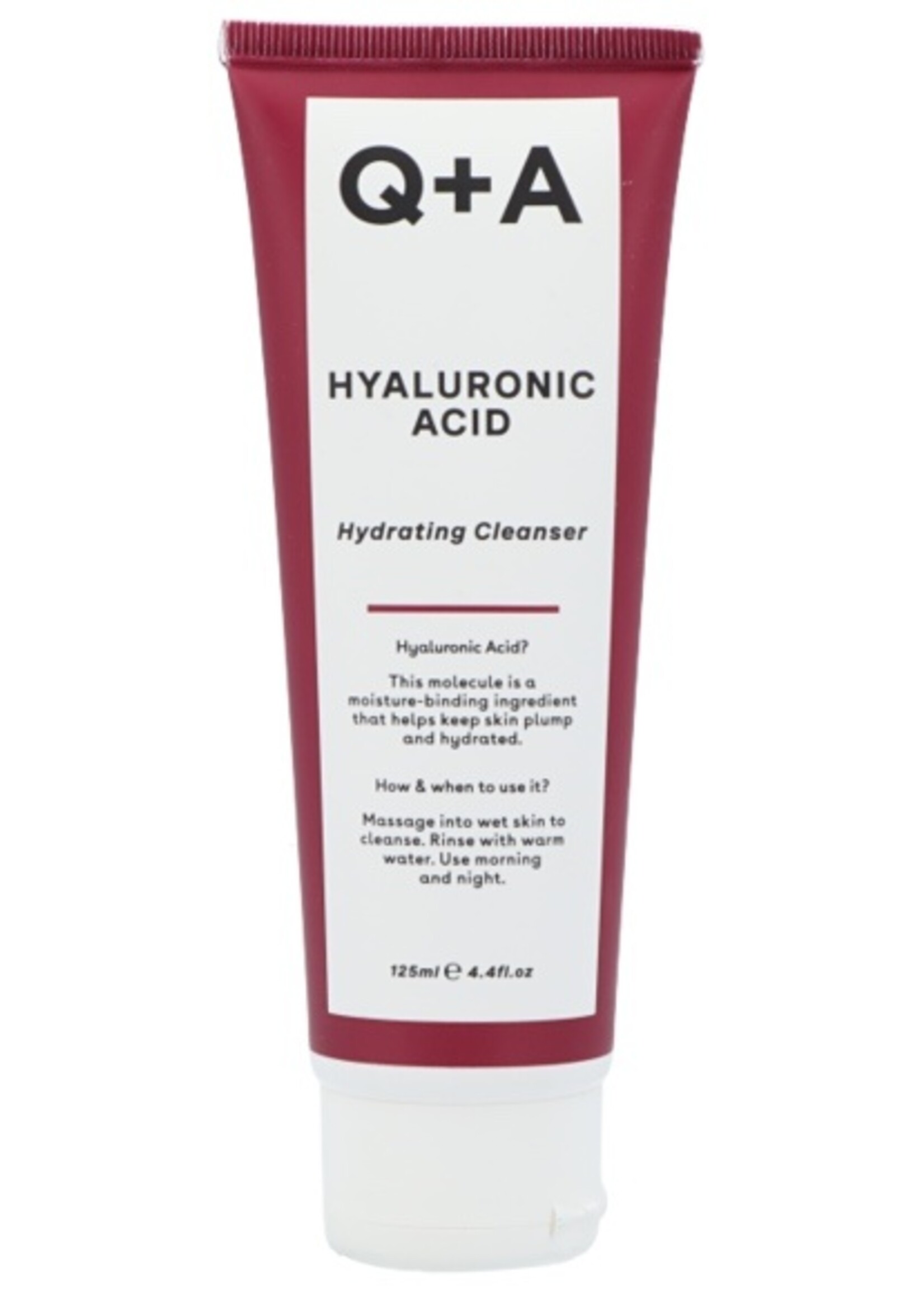 Q+A Skincare Hyaluronic Acid Cleansing Gel 125ml