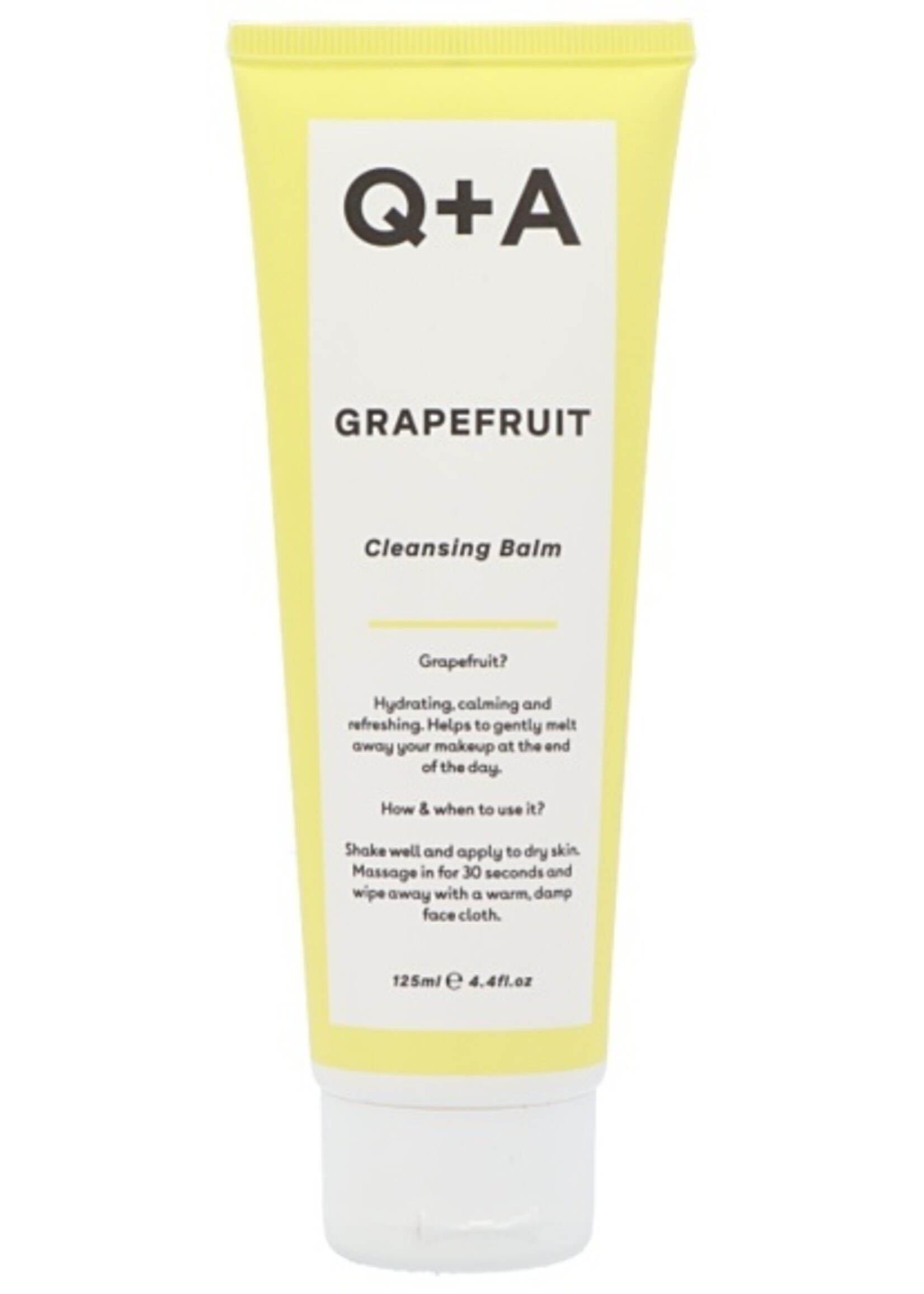 Q+A Skincare Grapefruit Cleansing Balm 125ml