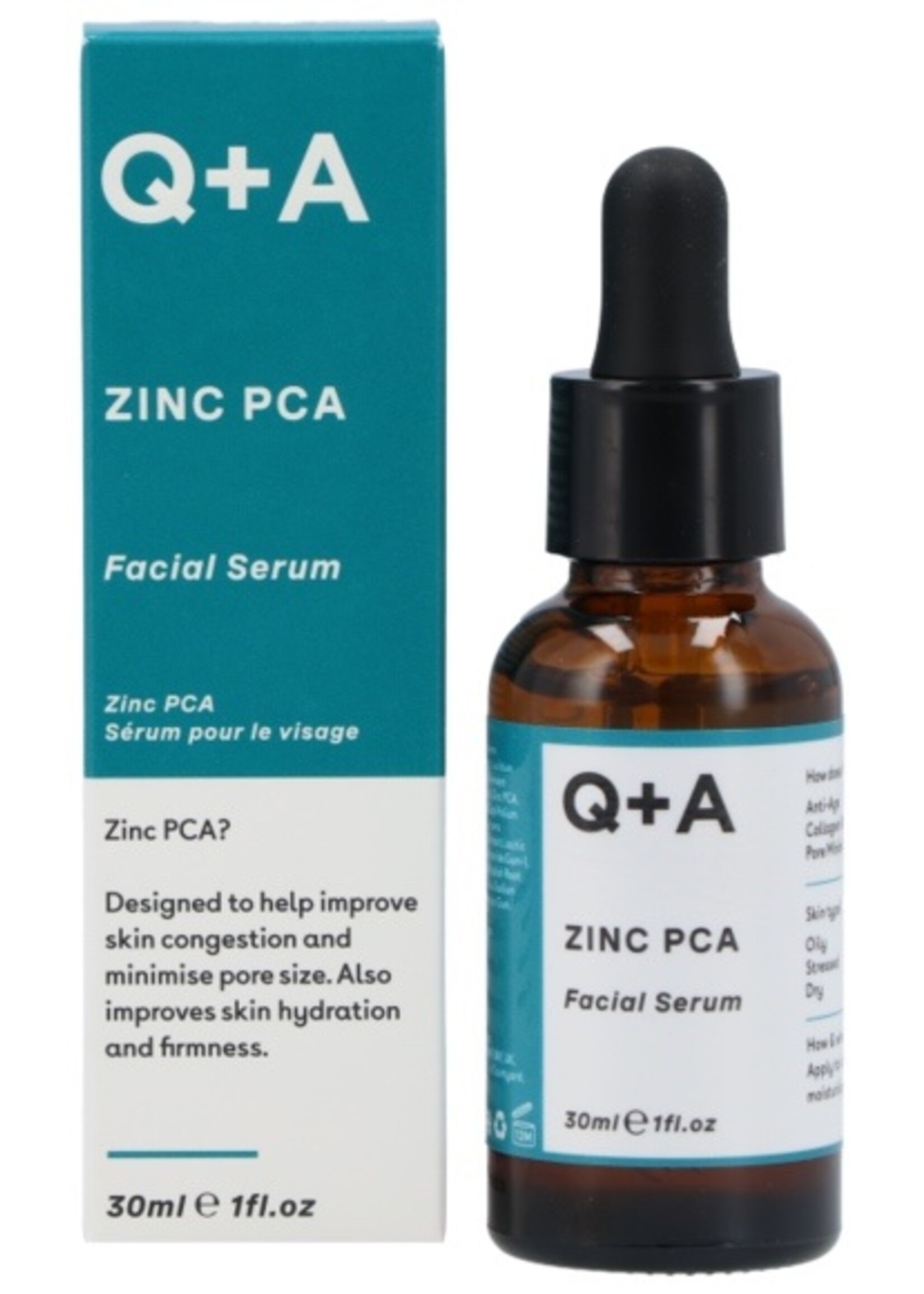 Q+A Skincare Q+A Zinc PCA Facial Serum 30ml