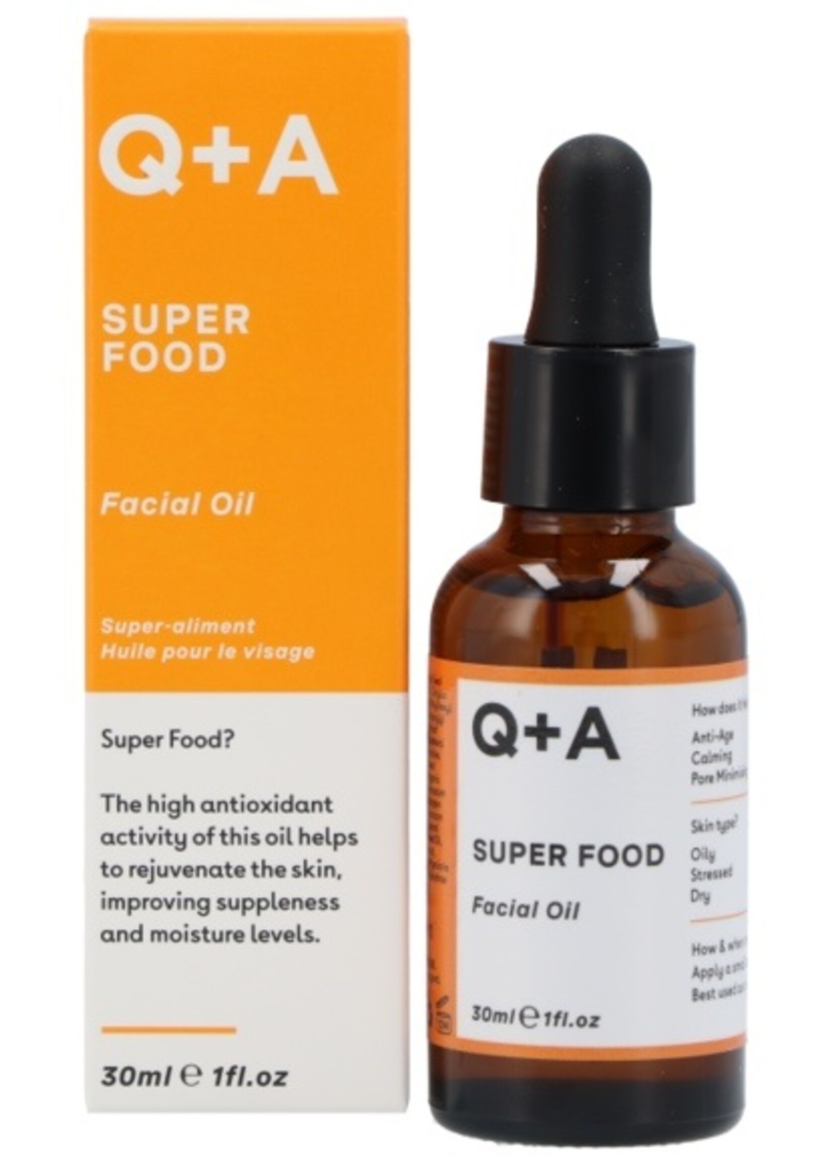 Q+A Skincare Q+A Superfood Facial Oil 30ml